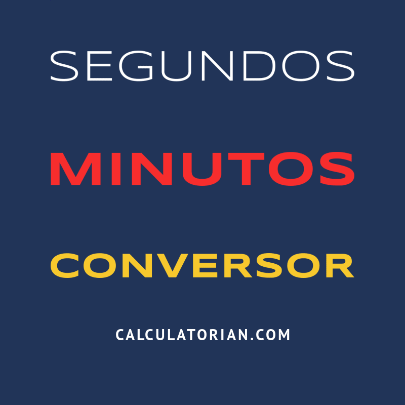 Converter Minutos Para Segundos